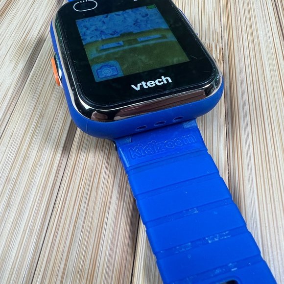 VTech KidiZoom Smartwatch DX2 Smart Watch for Kids Blue With Charging Cable - Picture 7 of 8